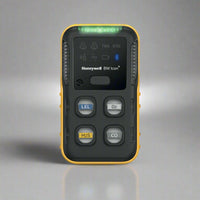 front view of the BW icon multi gas detector with easy read icon display for universal reading and fast decision making.