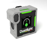 Compact handheld dust monitor with digital display for workplace air quality monitoring