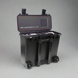 Advanced professional SF6 gas leak detector in easy to transport case.