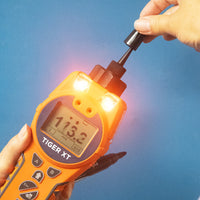 Using a permanent marker to test a Volatile Organic Compound (VOC) detector works because many permanent markers emit VOCs, such as alcohols, toluene, or xylene, which are detectable by the sensor. When you draw with or uncap a permanent marker near a VOC detector, the volatile chemicals it releases into the air can trigger the sensor, indicating that it is functioning properly.