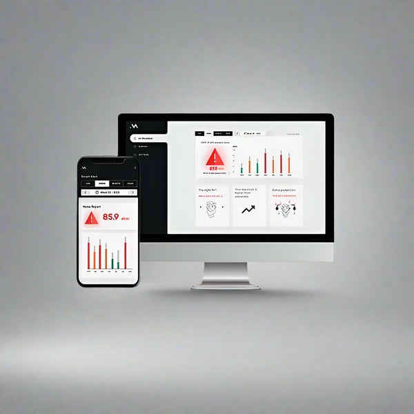 Minuendo Smart Alert Cloud Software dashboard displaying noise exposure analytics.