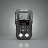 BW Clip4 gas monitor displaying readings for Hydrogen Sulfide, Carbon Monoxide, Oxygen, and Combustible Gases