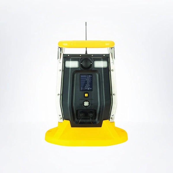 Deployable gas detector to monitor work areas and land remediation projects